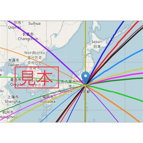 西洋風水|海外旅行好きにオススメのアストロ風水マップ